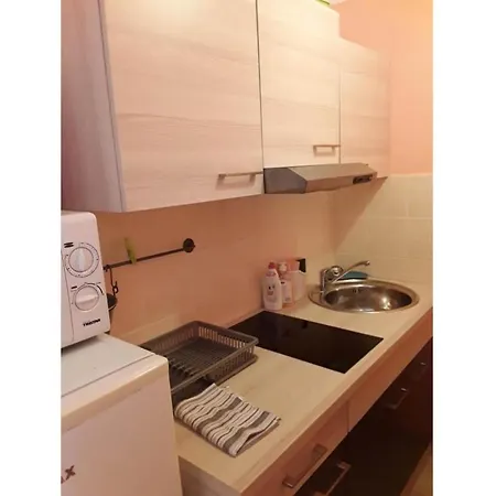 Apartman Sea View With Terrace Kitchen